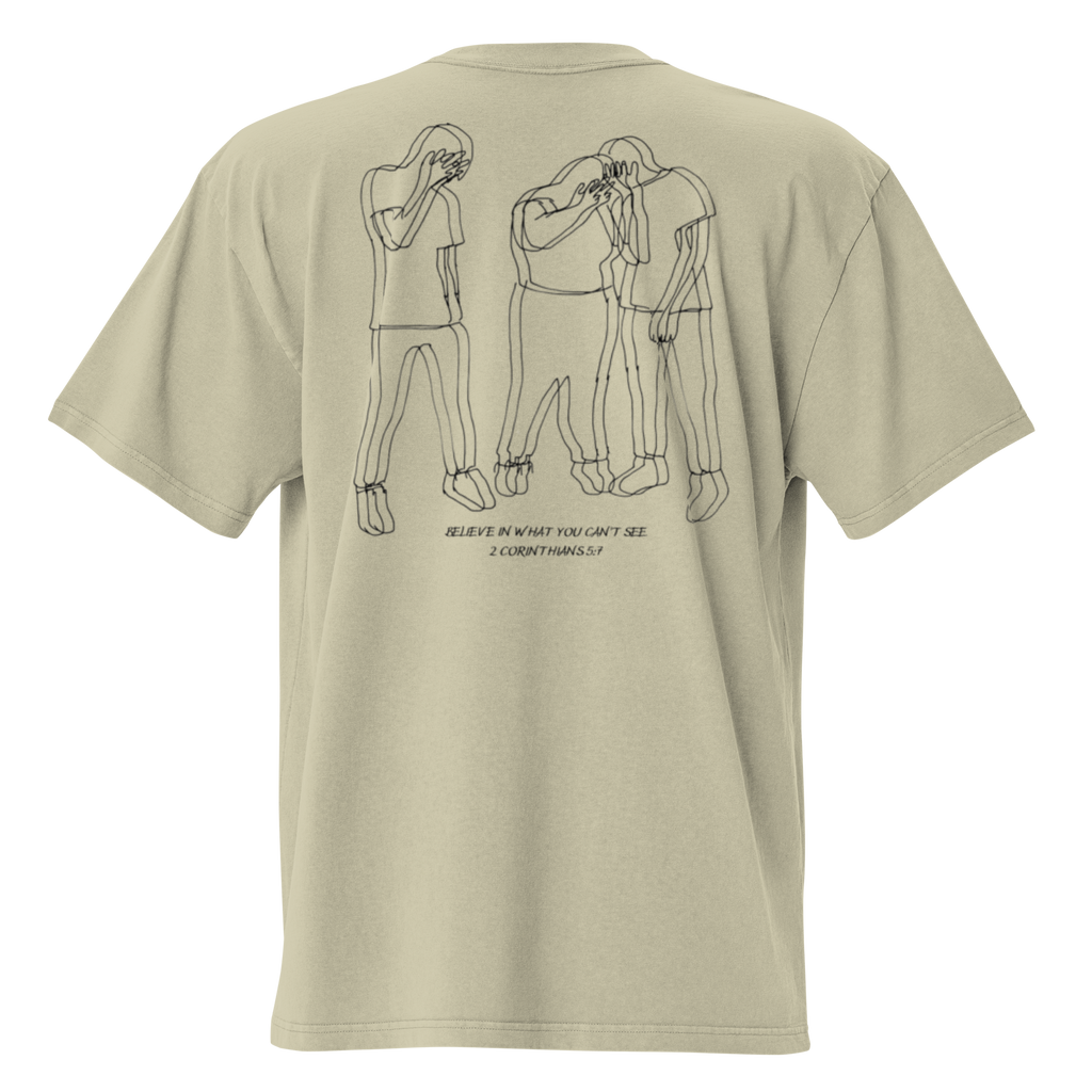 Walk by Faith Oversized T-Shirt