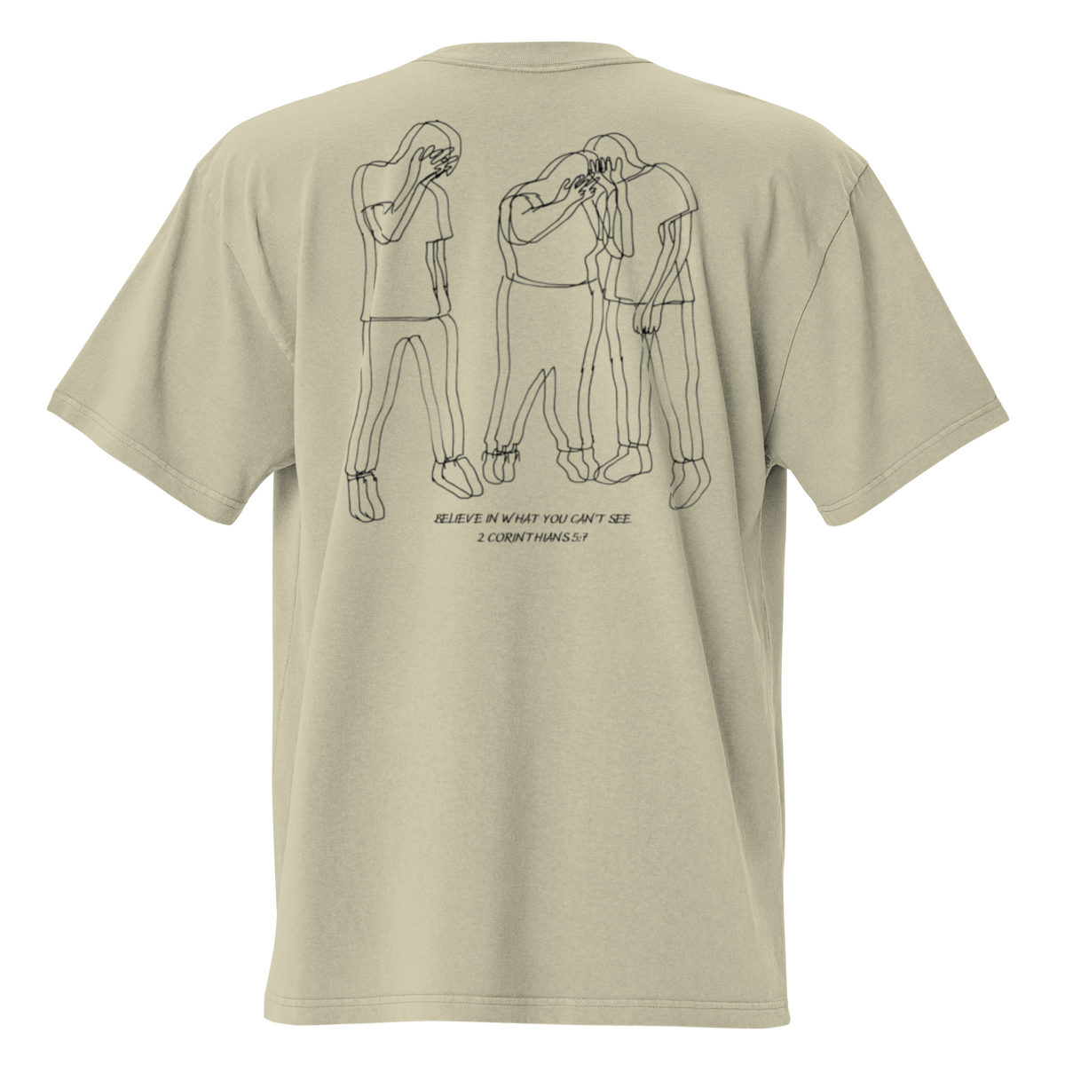 Walk by Faith Oversized T-Shirt