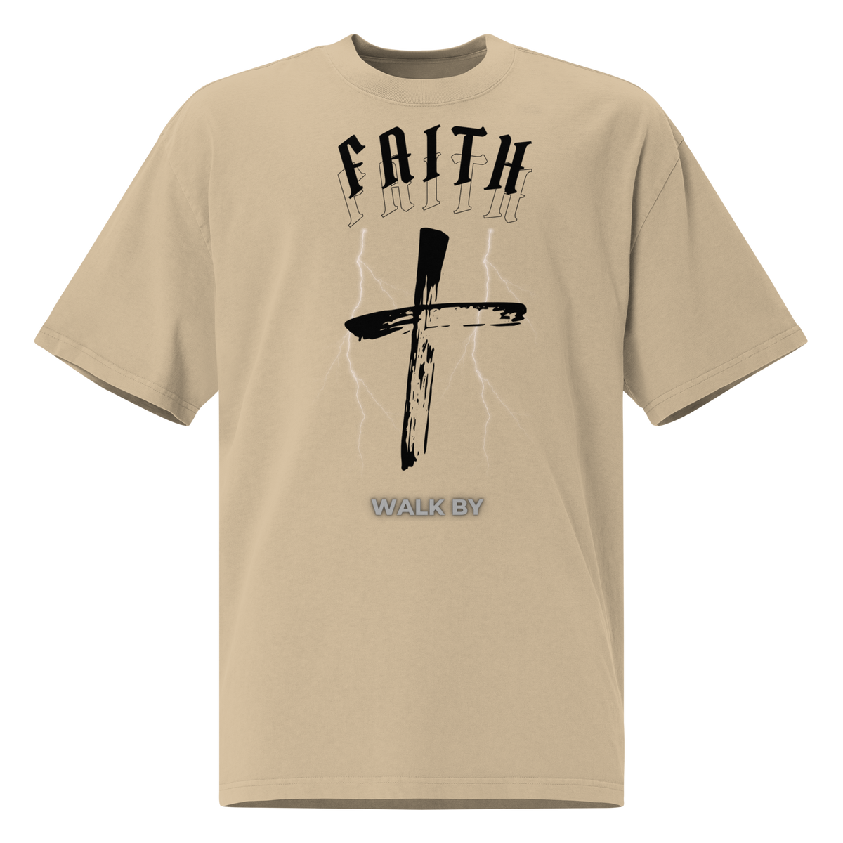 Walk by Faith Oversized T-Shirt