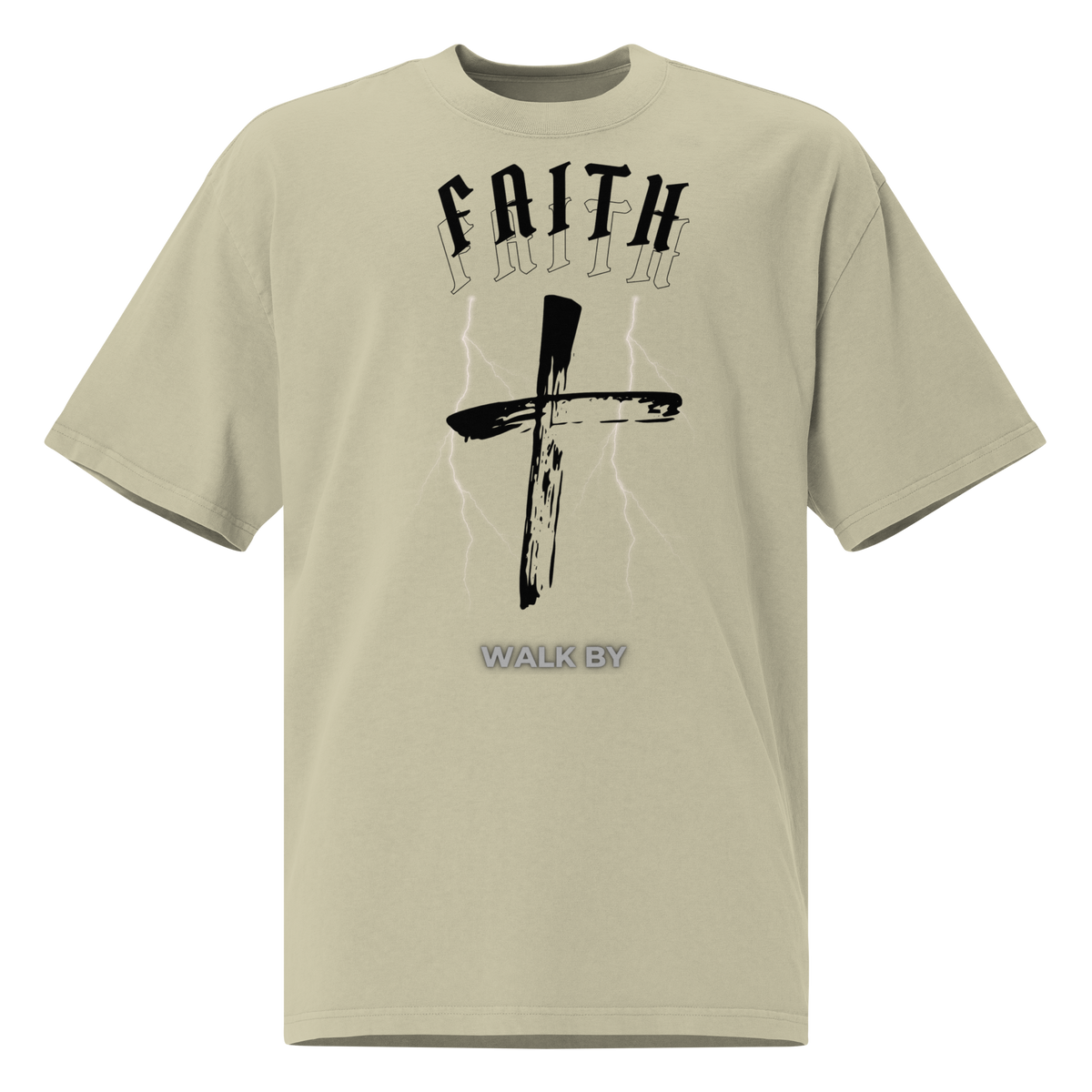 Walk by Faith Oversized T-Shirt