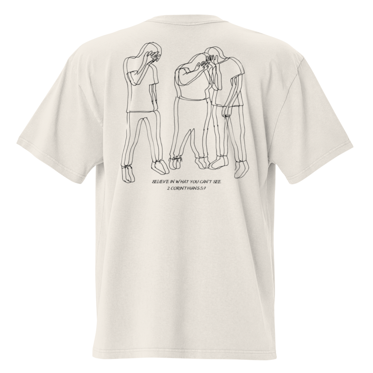 Walk by Faith Oversized T-Shirt