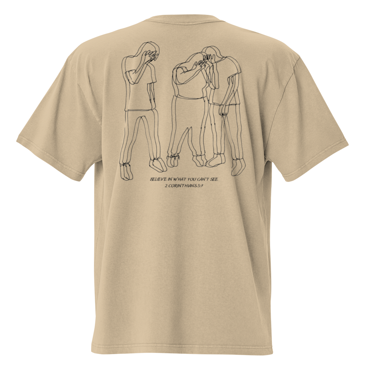 Walk by Faith Oversized T-Shirt